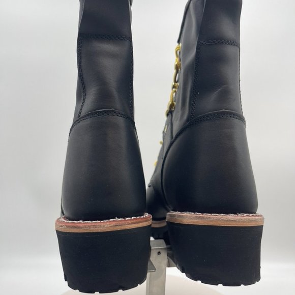 Logger/ Riding Leather Upper Men\'s Boots NWT Sizes Available main image 5